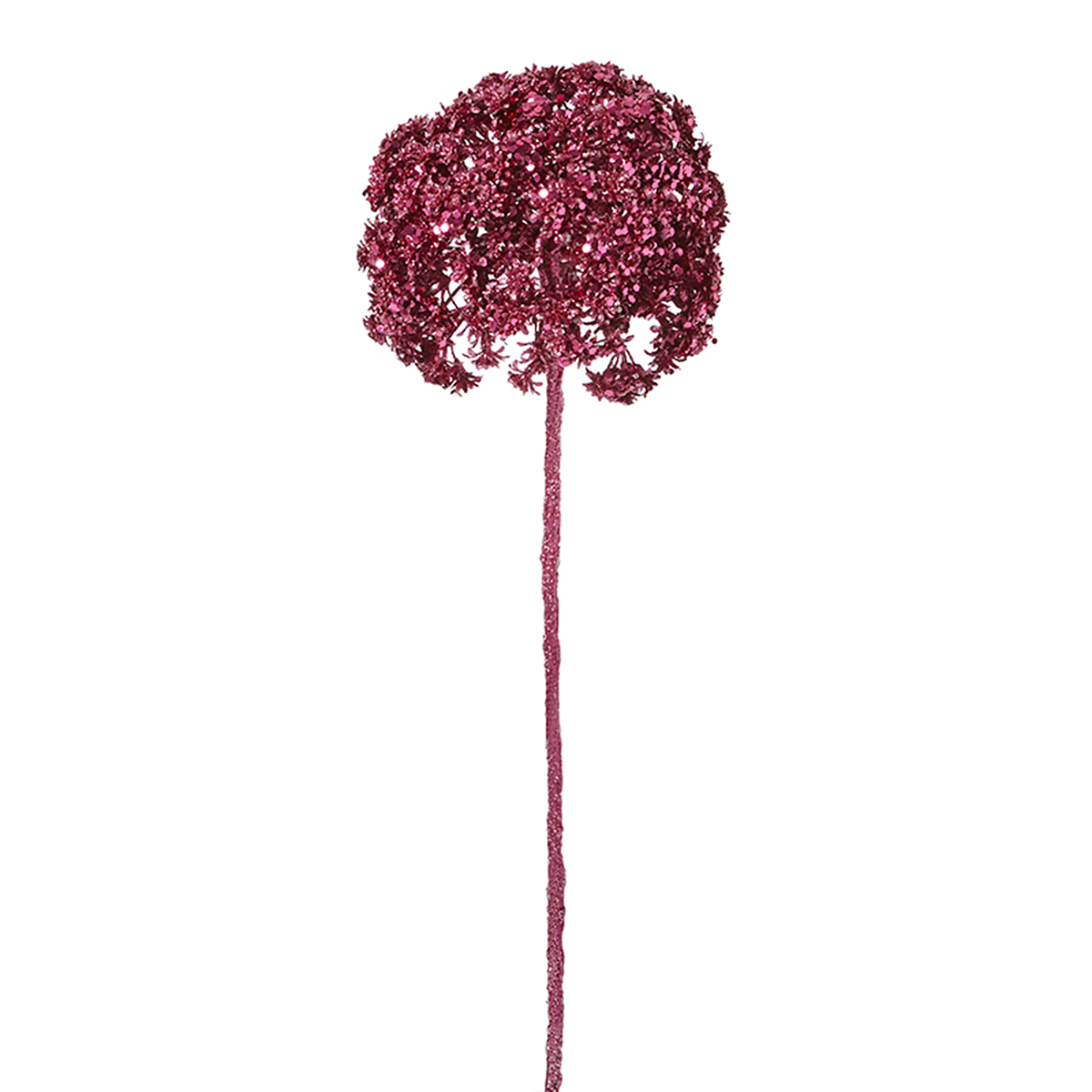Sia Home Izia tige allium pailleté argenté 90 cm