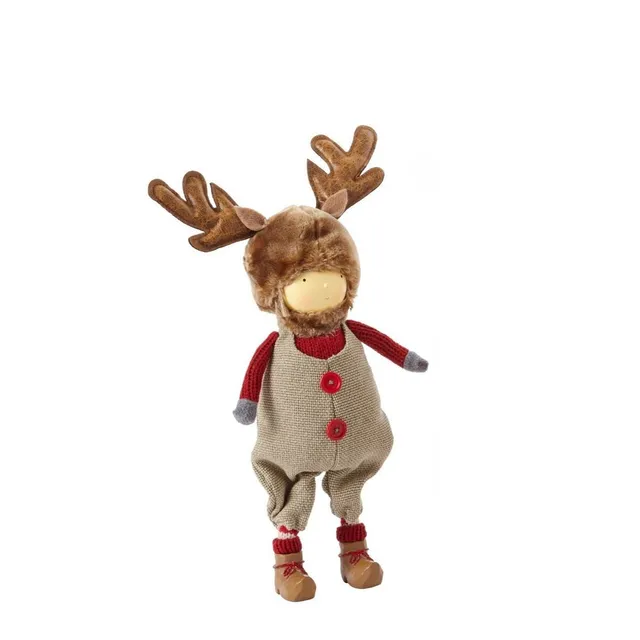 Sia Home Rudy figurine Noël garçon rouge 34 cm