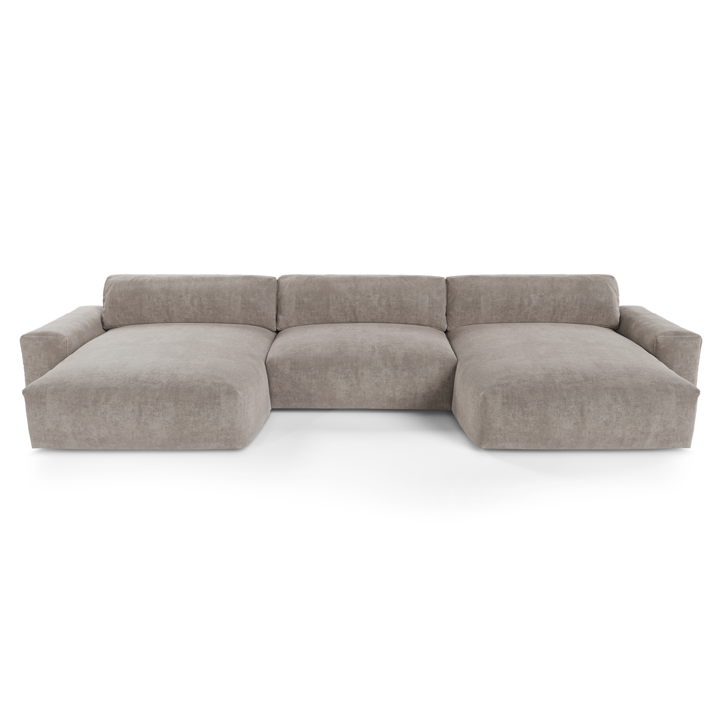 Sia Home Bliss canapé panoramique crème 5 places