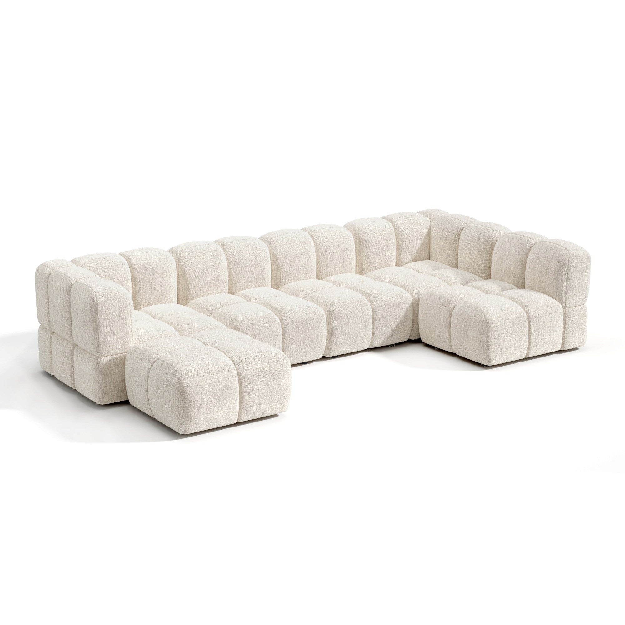 Sia Home Nubi canapé grand angle modulable bombé mousse