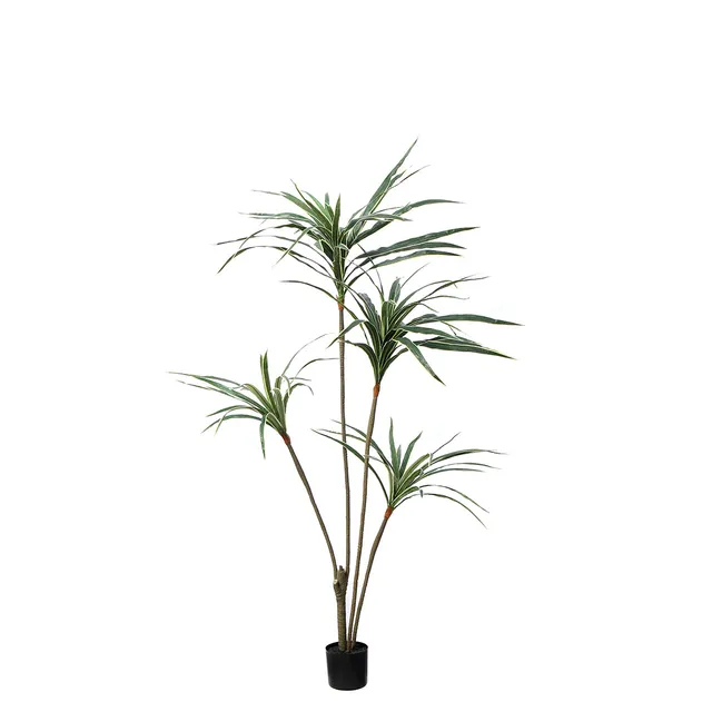 Sia Home Arbre Yucca en Pot 155 cm arbre artificiel vert