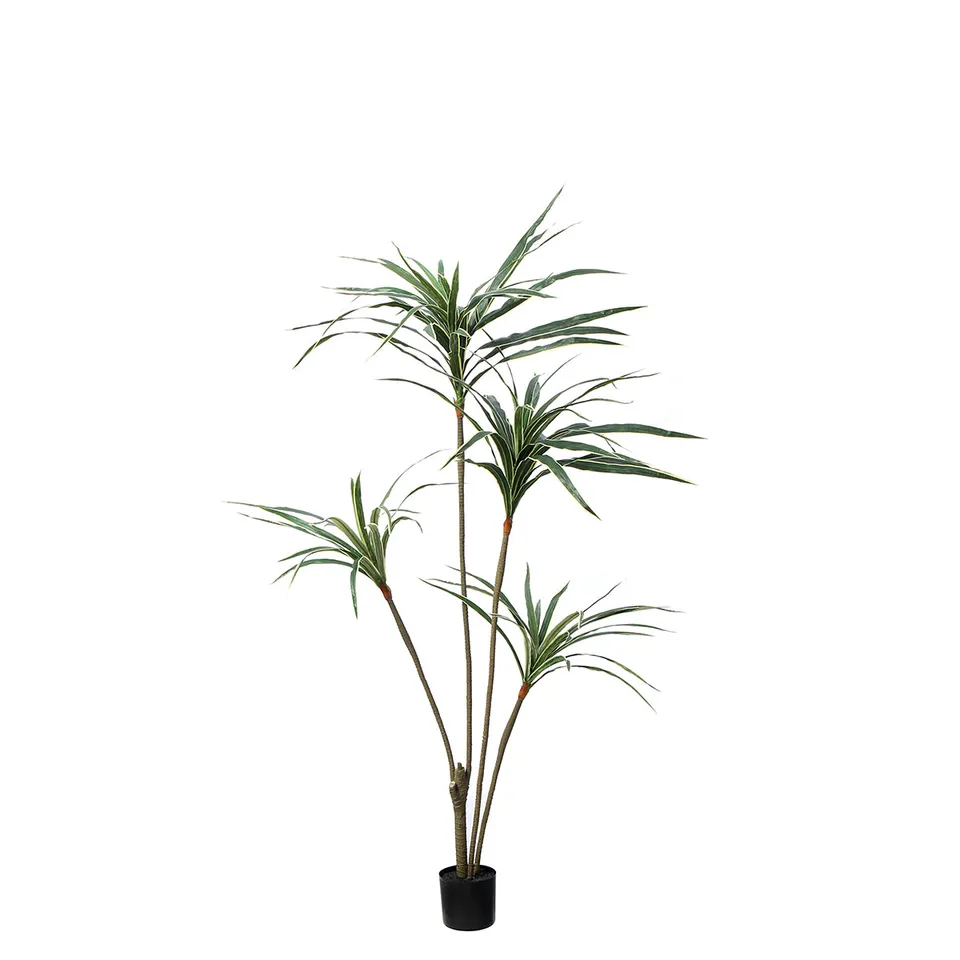 Sia Home Arbre Yucca en Pot 155 cm arbre artificiel vert
