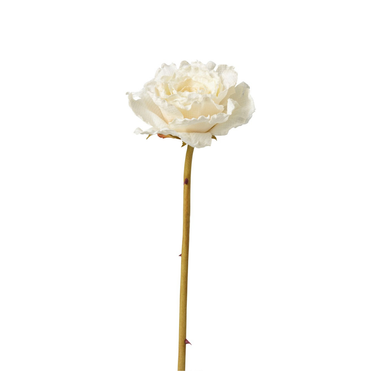 Sia Home Leslie rose ouverte artificielle violet 55 cm