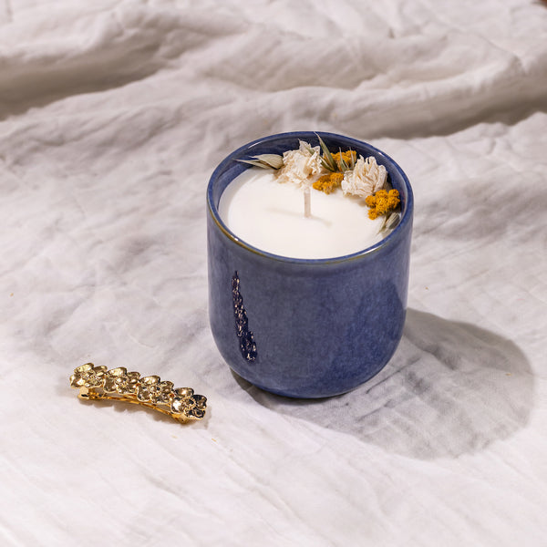 Flowrette Désir coffret bougie + bijou fleur