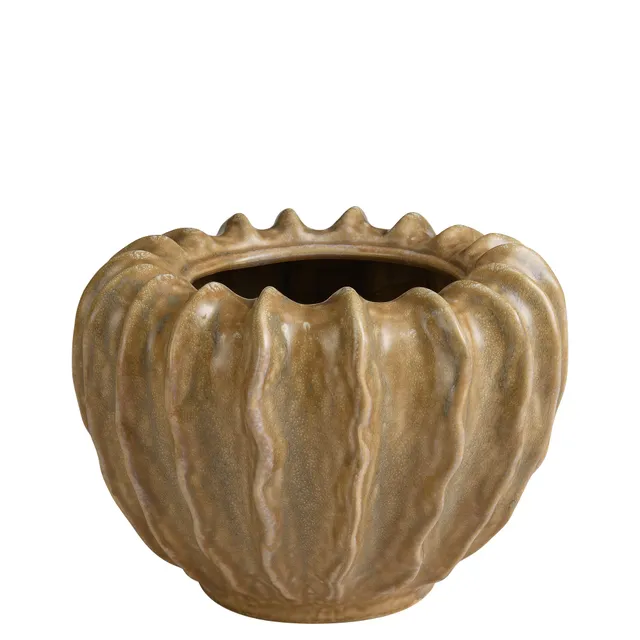 Sia Home Wabi cache-pot céramique beige 18 cm