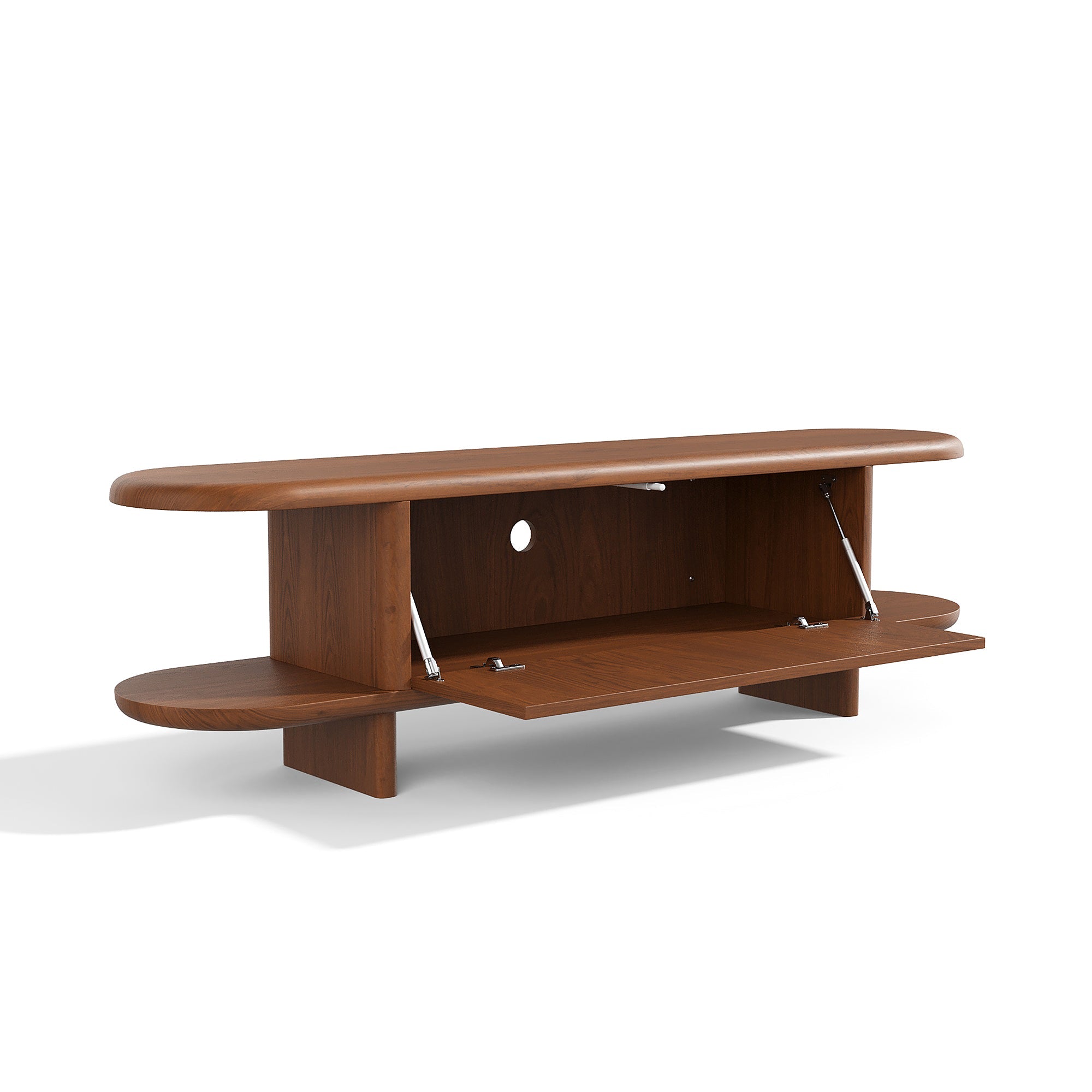 Sia Home Boia meuble TV noyer rangement