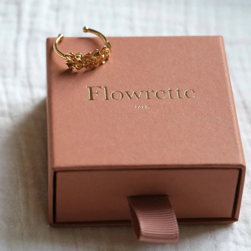 Flowrette Décoration Coffret Grand Amour bougie bague monoï