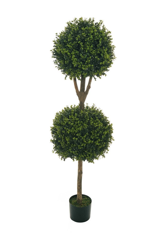 Feuillazur Rungis Arbuste de buis 2 boules artificiel intérieur