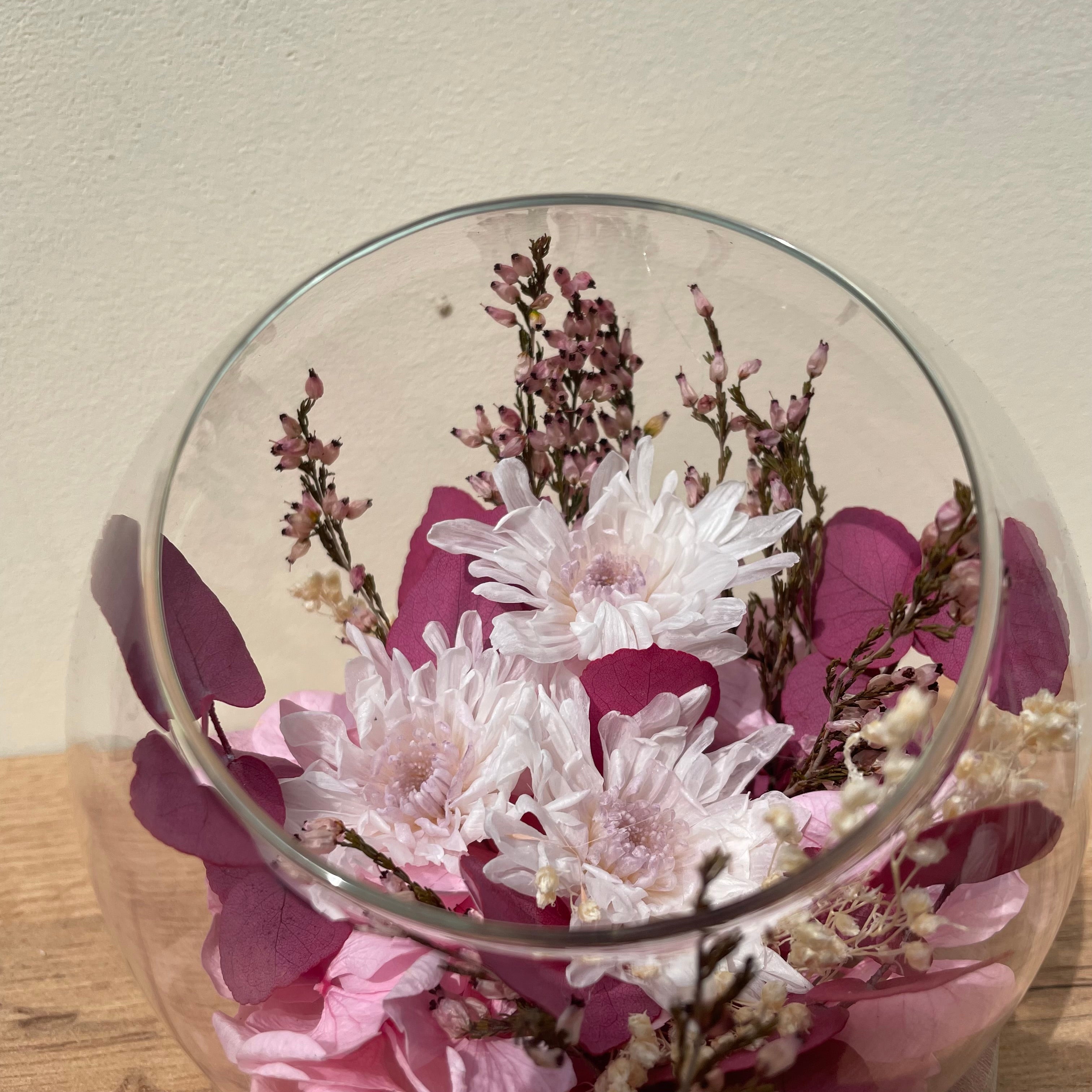 Ateliers Ouchamp Bulles Boulevard Bessières bulle S 10 cm dahlia