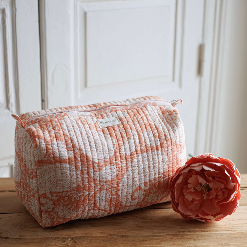Flowrette Pushkar trousse toilette coton jaune taille M