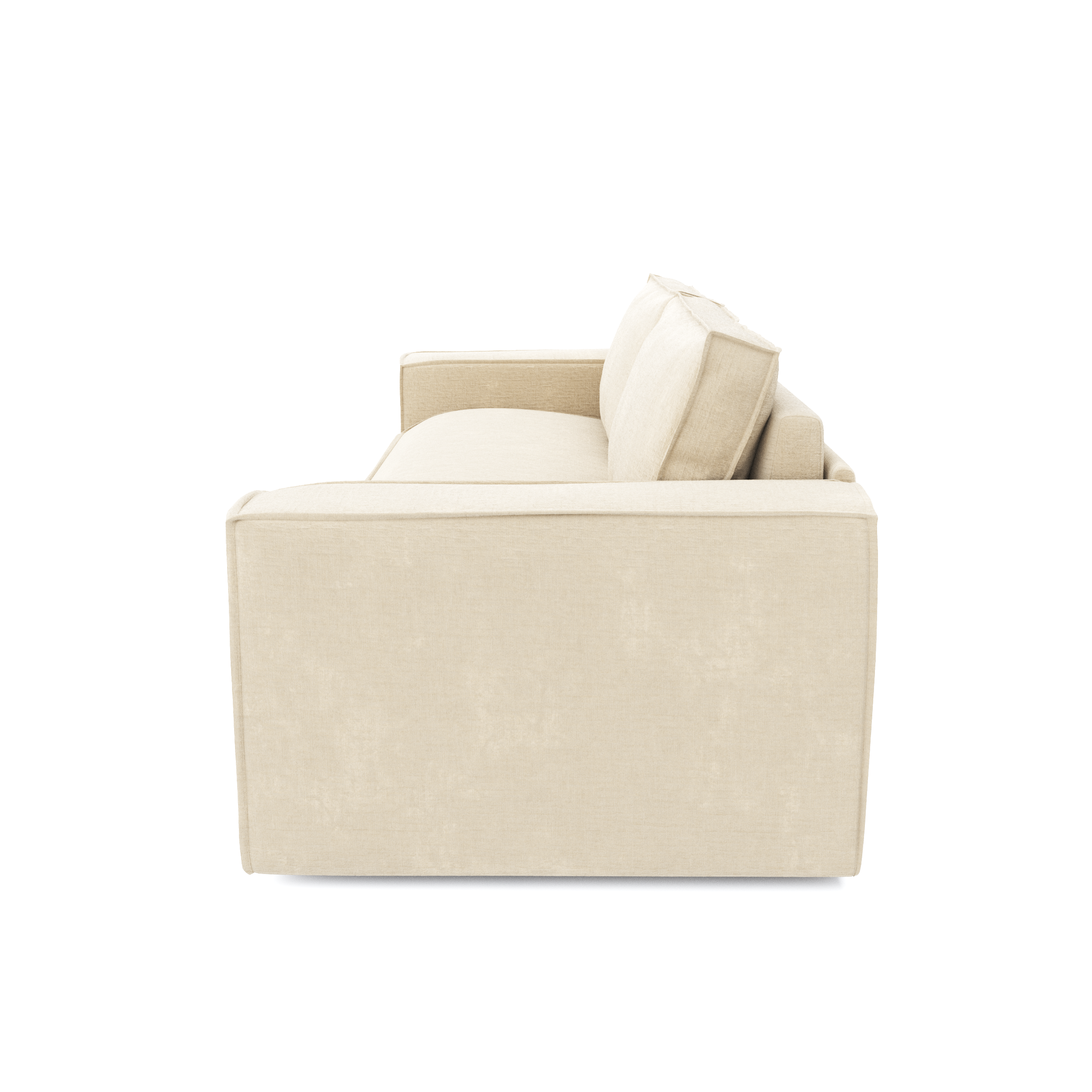 Sia Home Joan canapé convertible crème 160 cm matelas
