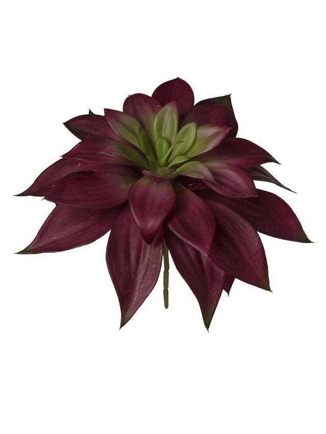 Feuillazur Rungis Plante grasse plante artificielle verte 19cm