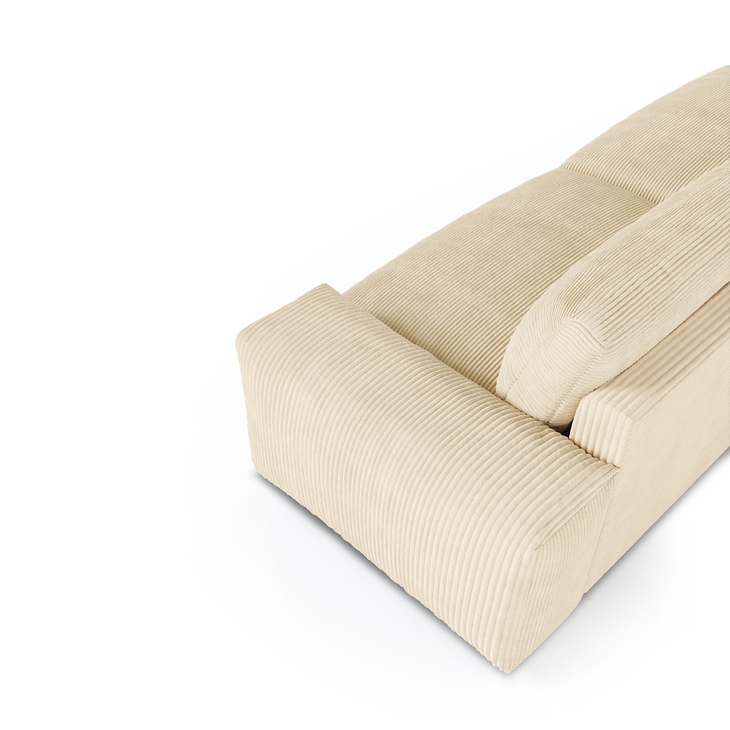 Sia Home Bliss canapé droit gris anthracite