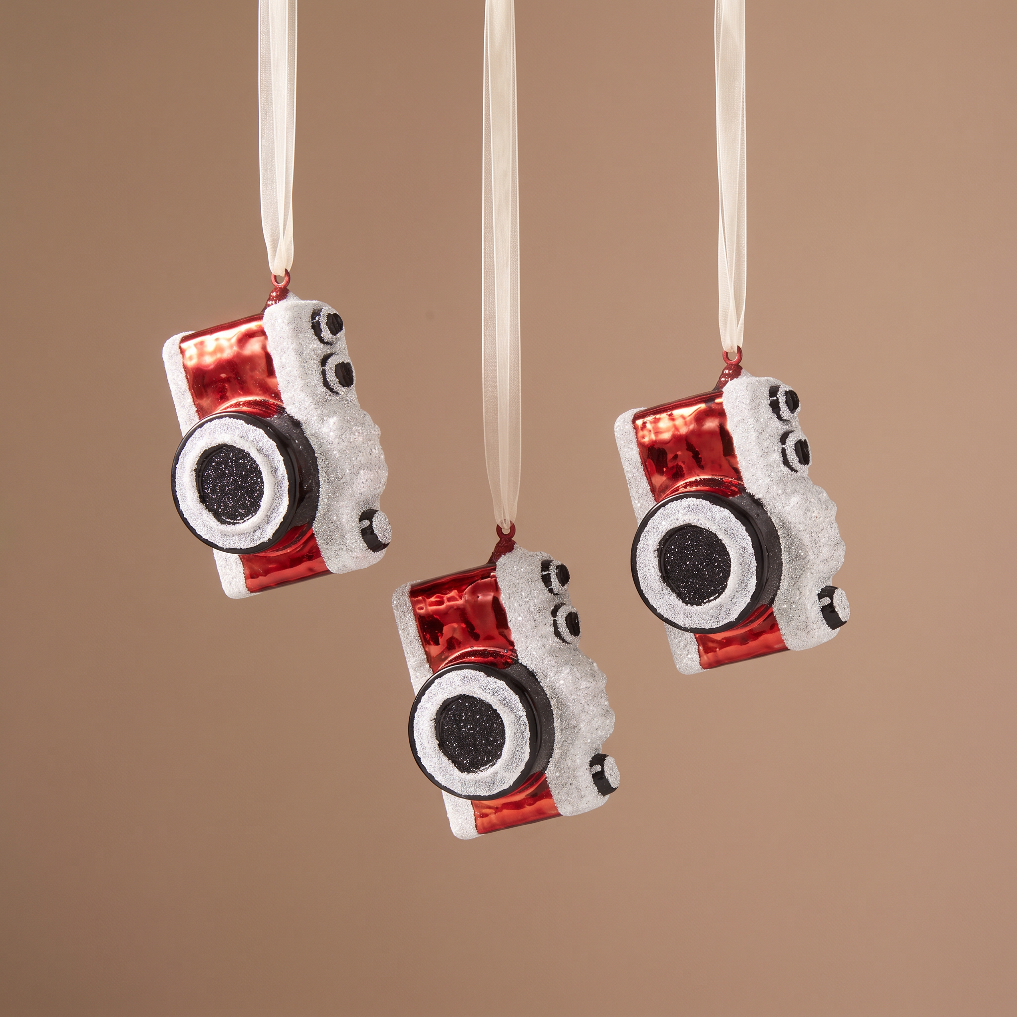 Sia Home Pop suspension de Noël appareil photo rouge