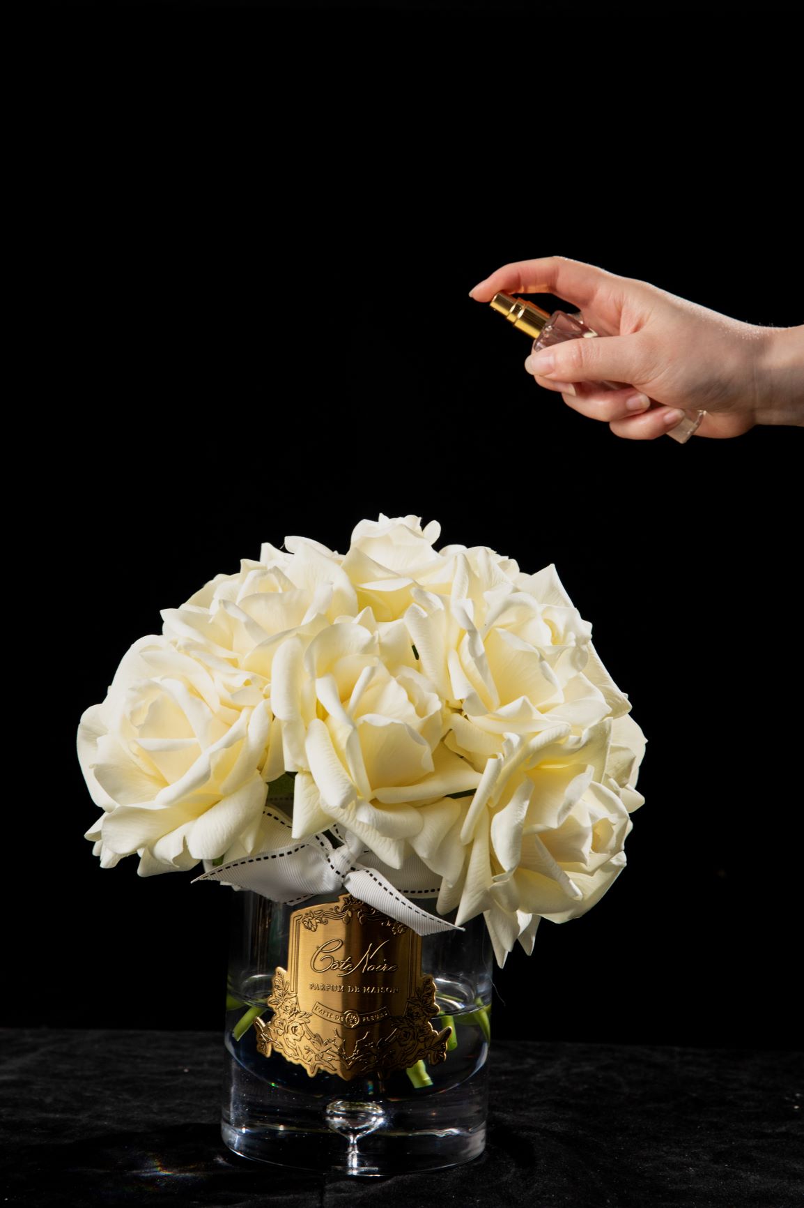 Côte Noire Grand Bouquet LTW05 Fleurs Champagne Coffret