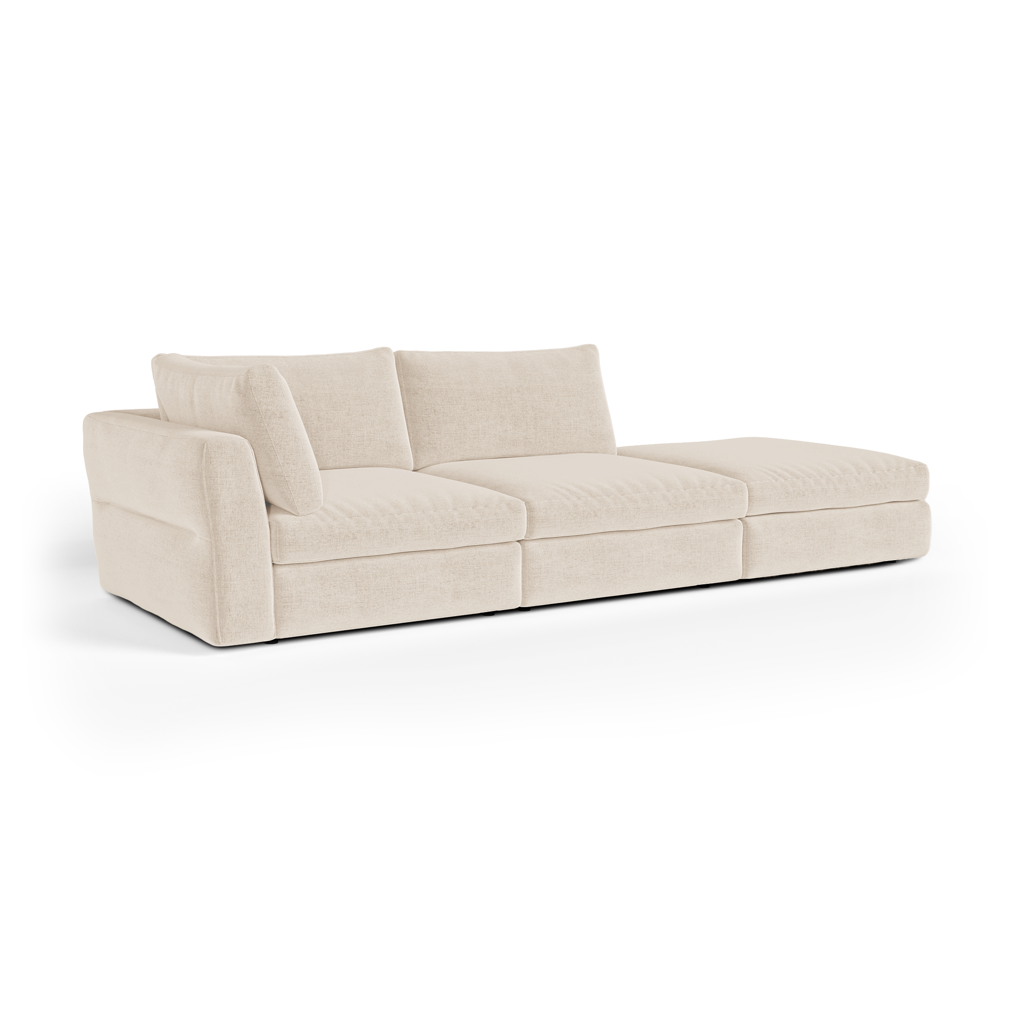 Sia Home Nest canapé modulable gauche 4-5 places tissu