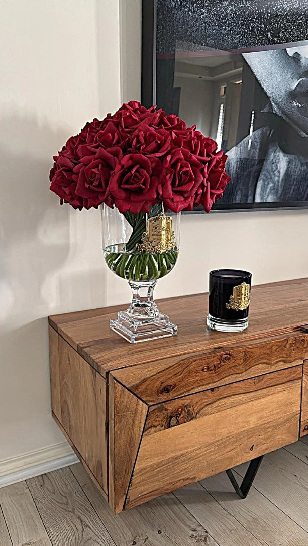 Côte Noire Versailles VRB04 bouquet roses rouges 31 roses
