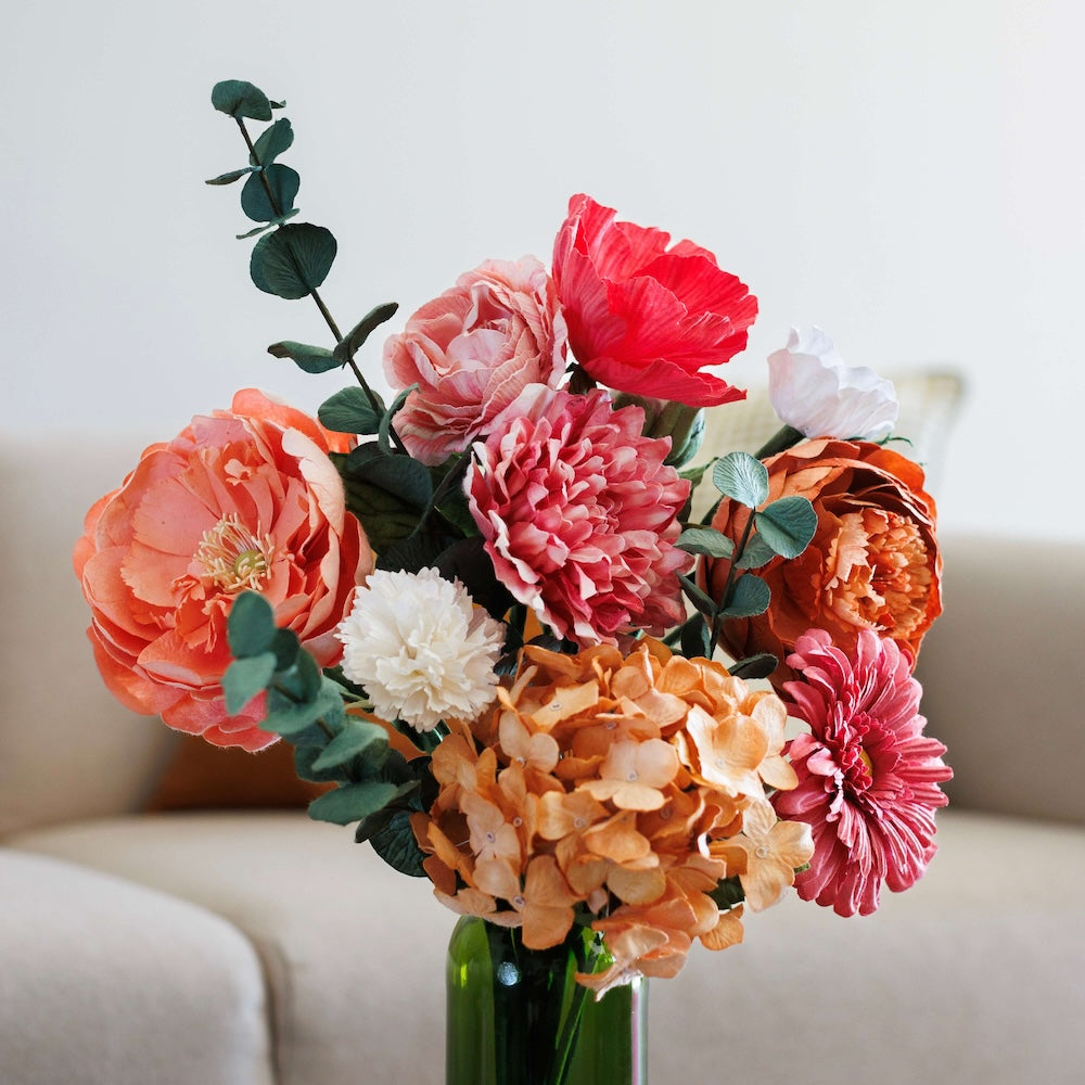 Flowrette Caravaggio bouquet fleurs en papier multicolore