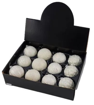 Feuillazur Rungis Contenants Boules Verre Cerf Marron 8cm x12