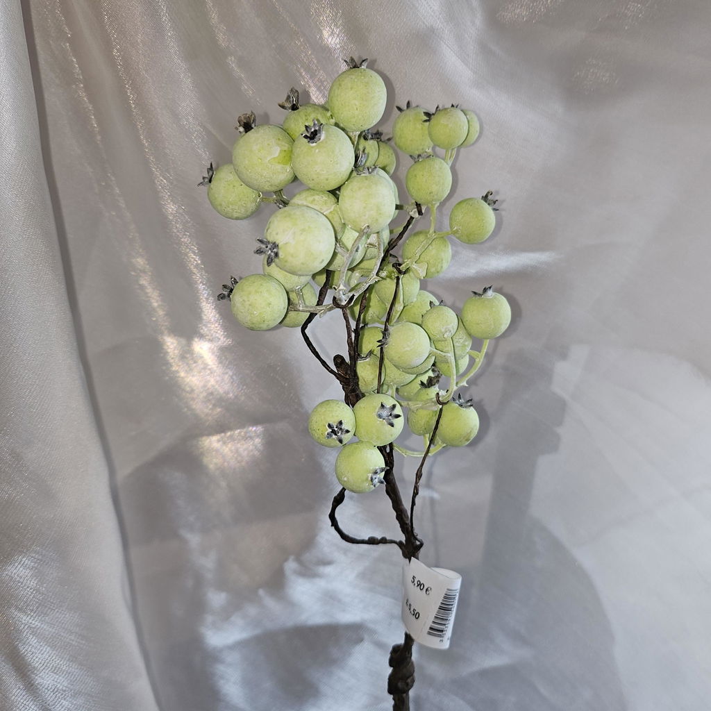 Sia Home Branche de Baies artificielle vert foncé 35 cm