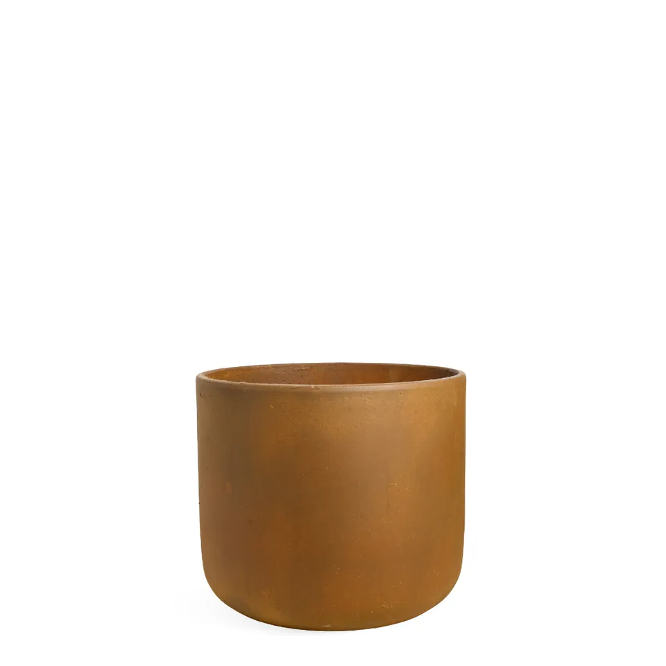 Sia Terra cache-pot terracotta 22 cm fibre de ciment