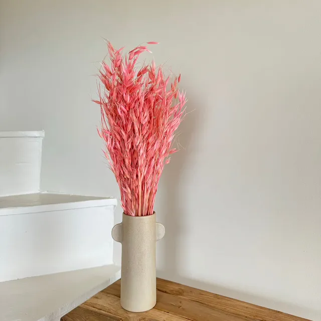Flowrette Avoine botte séchée vieux rose x1