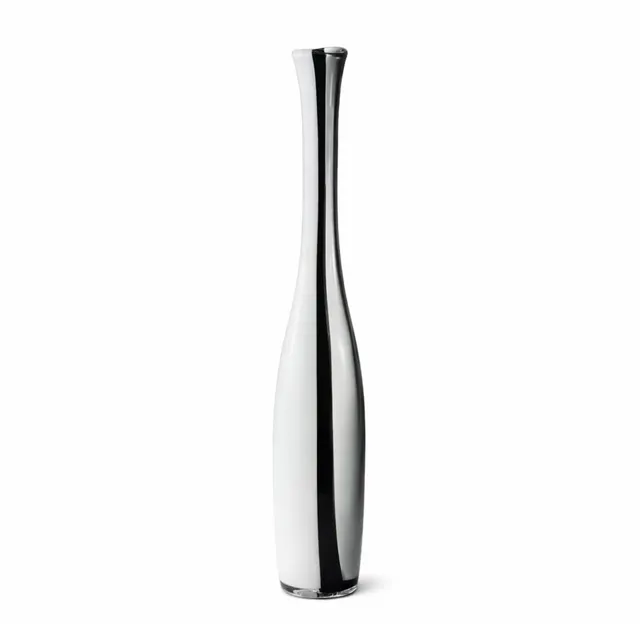 Sia Home Alaska 64 cm vase verre soufflé blanc