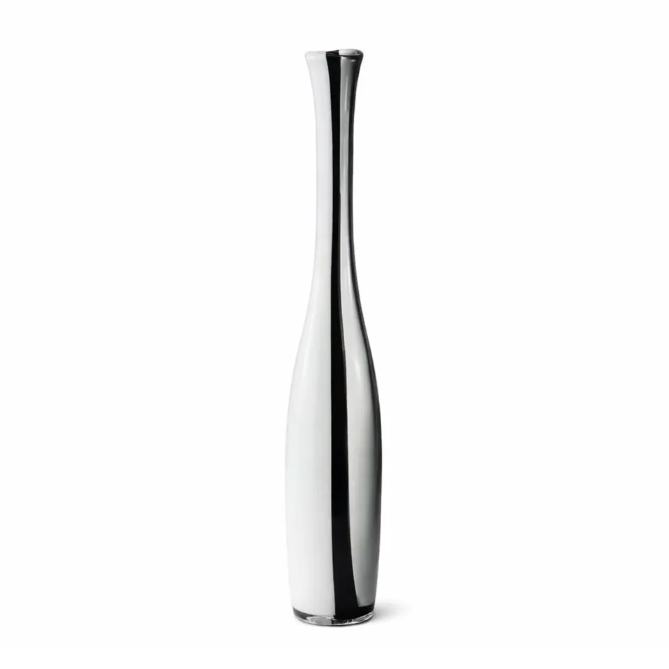 Sia Home Alaska 64 cm vase verre soufflé blanc