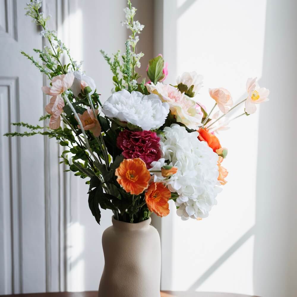 Flowrette Margaret bouquet fleurs artificielles Real Touch