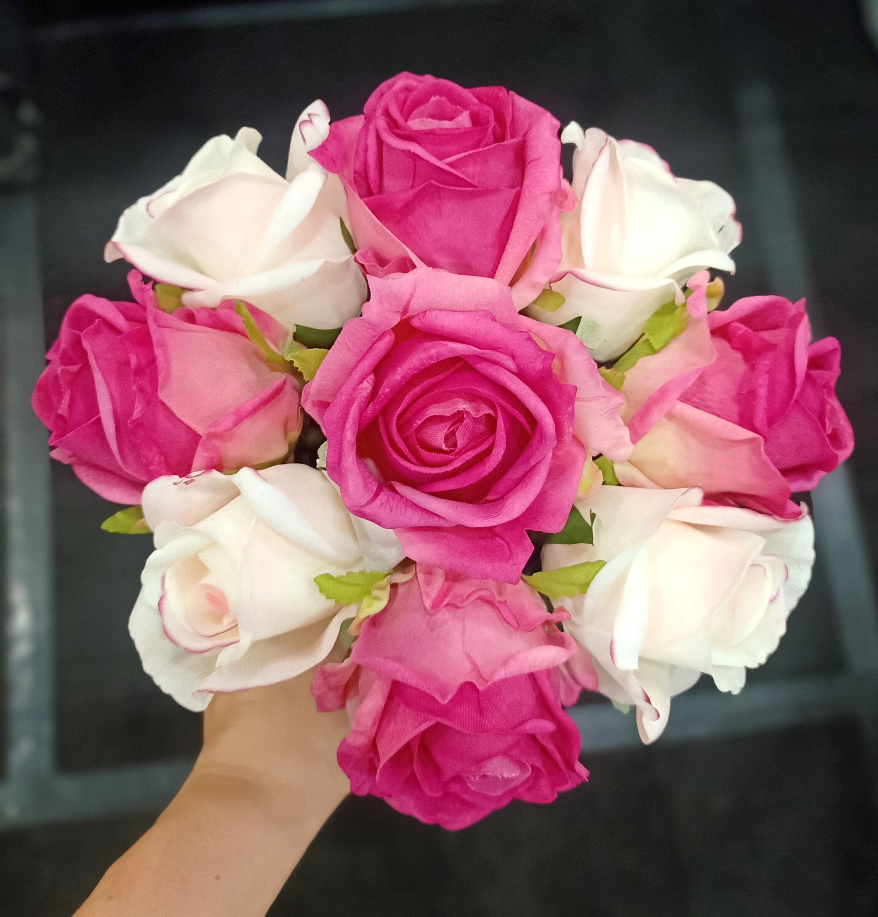 Côte Noire Premium MBS01 bouquet parfumé magenta rose verre