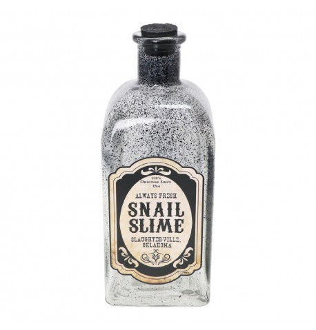 Feuillazur saison Bouteille snail slime verre potion Halloween