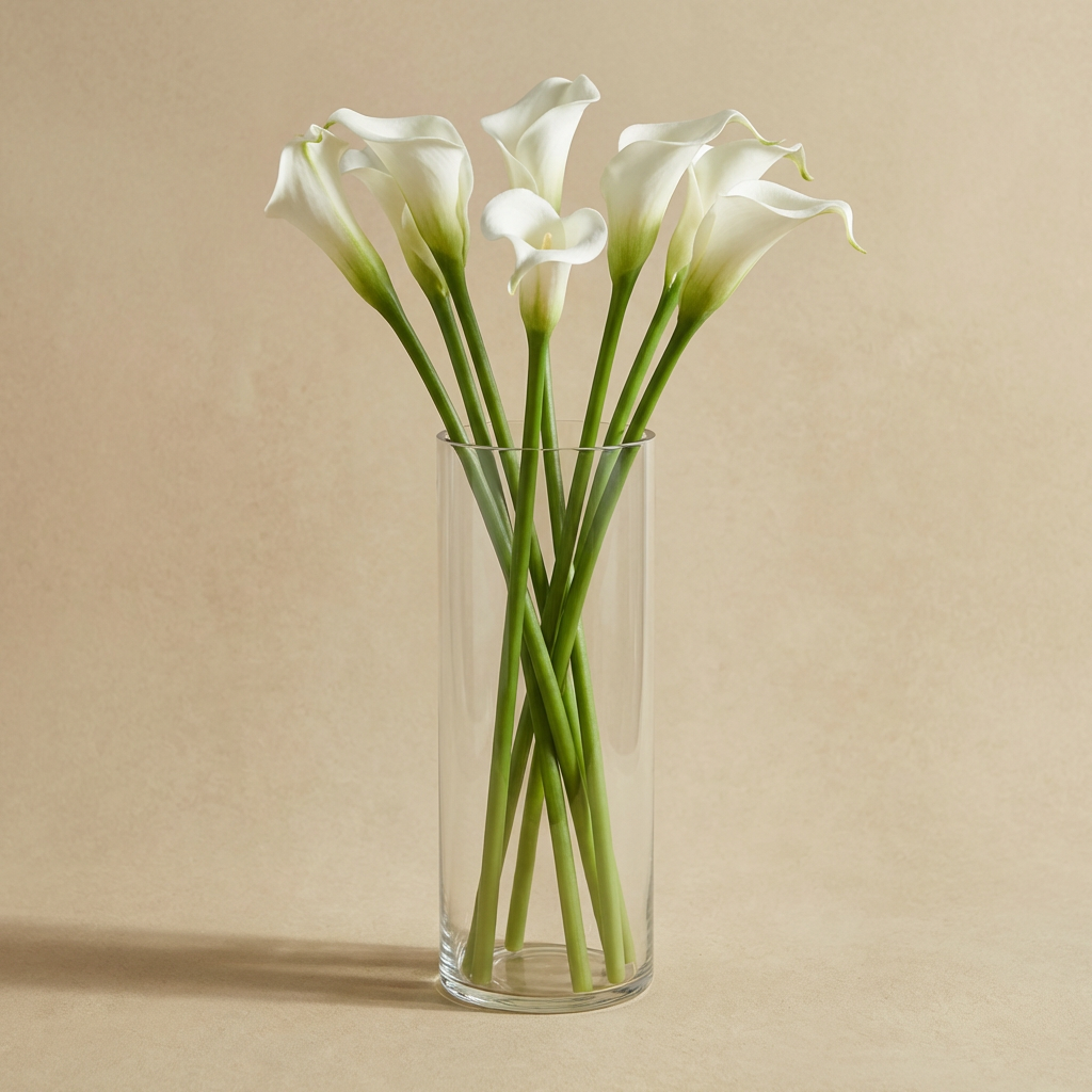 Sia Home Halo photophore vase verre transparent 28 cm