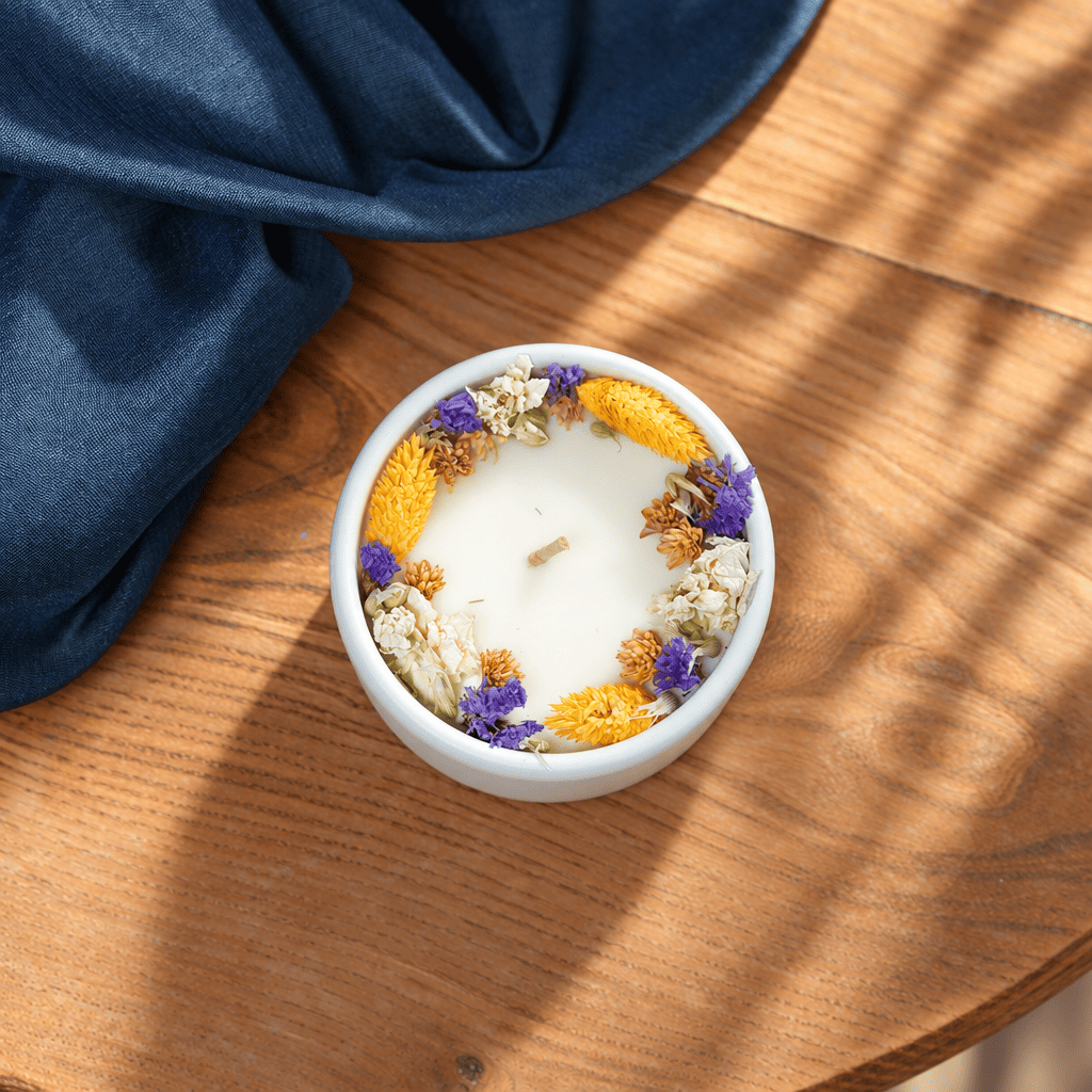 Flowrette Bougies Violette des bois bougie fleurie soja