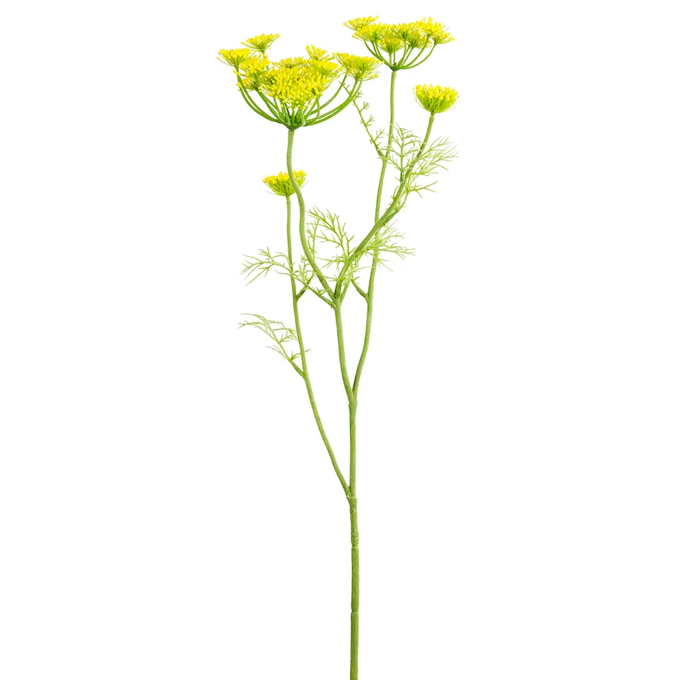 Sia Home Carotte Sauvage 75 cm fleur artificielle jaune
