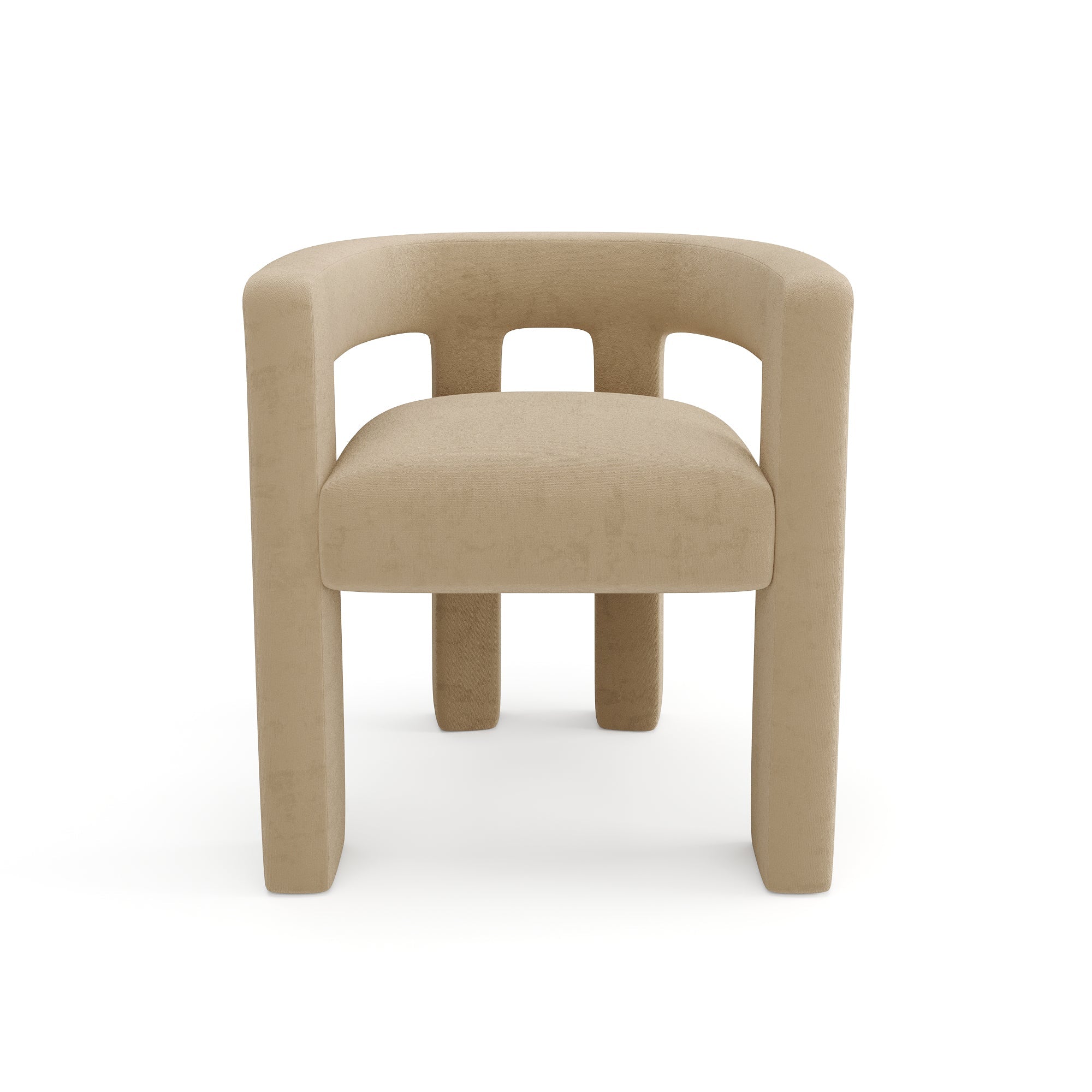 Sia Home Alya fauteuil beige assise enveloppante tissu