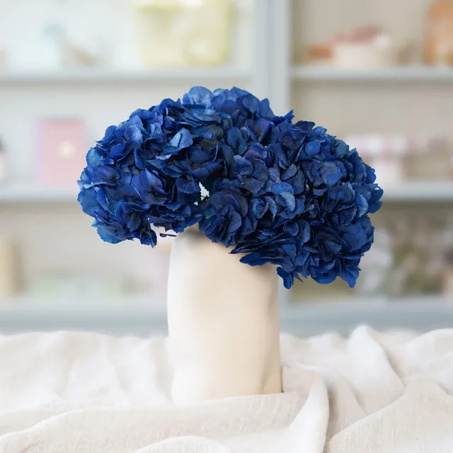 Flowrette Hortensia Bleu fleur stabilisée x1 volume