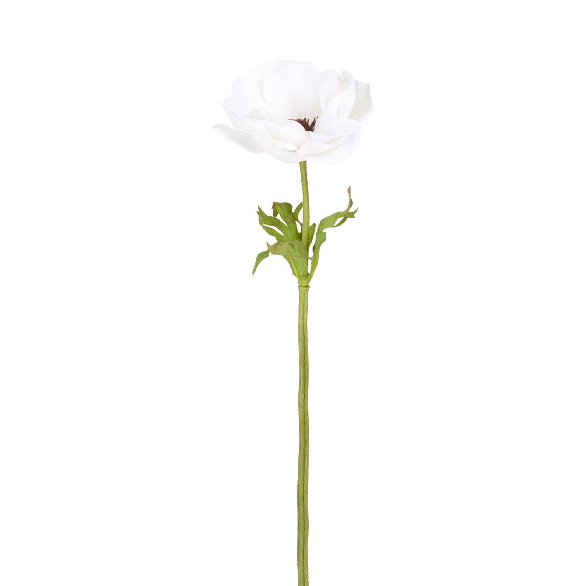Sia Home Tige d'Anémone fleur artificielle rouge 35 cm