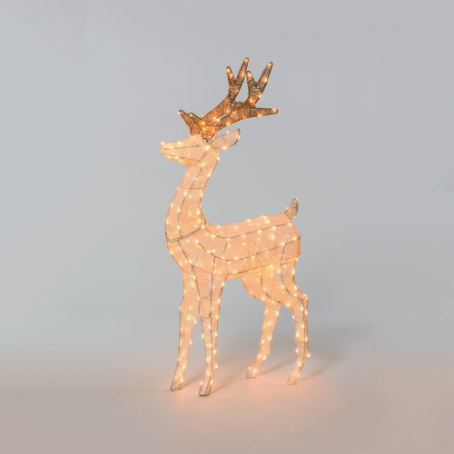 Feuillazur Rungis Renne 3D lumineux 240 LED H125cm
