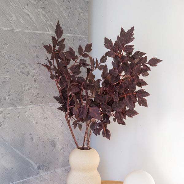 Flowrette Fleurs artificielles branche cimicifuga feuillage
