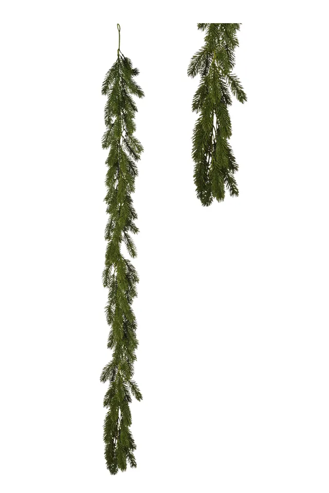 Feuillazur Rungis 093 Guirlande pin vert artificiel 170cm