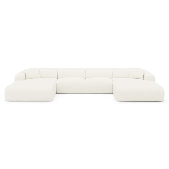 Sia Home Myra Canapé Panoramique Symétrique Crème