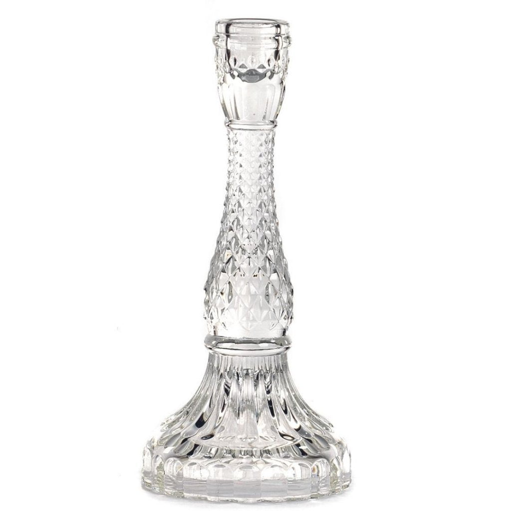 Feuillazur Rungis Bougeoir verre transparent 3x10cm