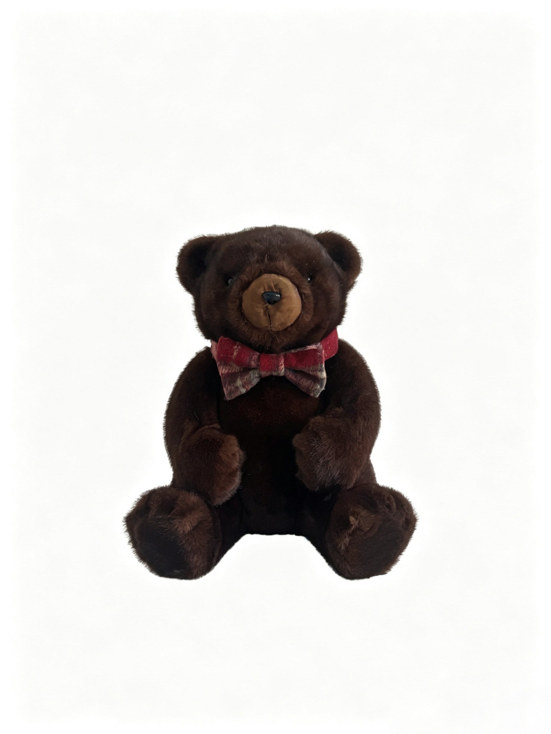 Feuillazur Rungis Ours Brun Petit Personnage 31x27x36cm