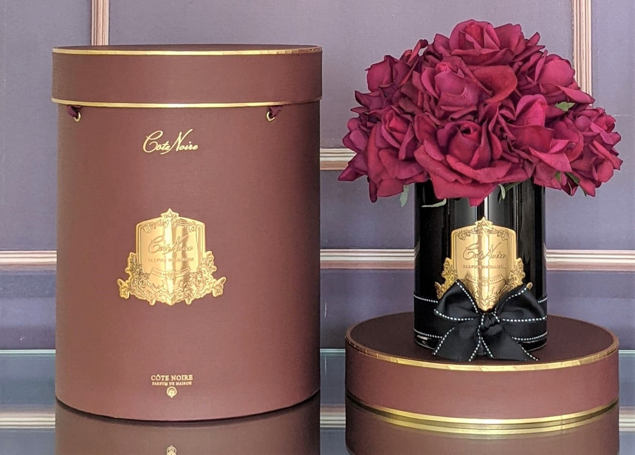 Côte Noire Grand Bouquet Carmine Verre Fumé LTWB04