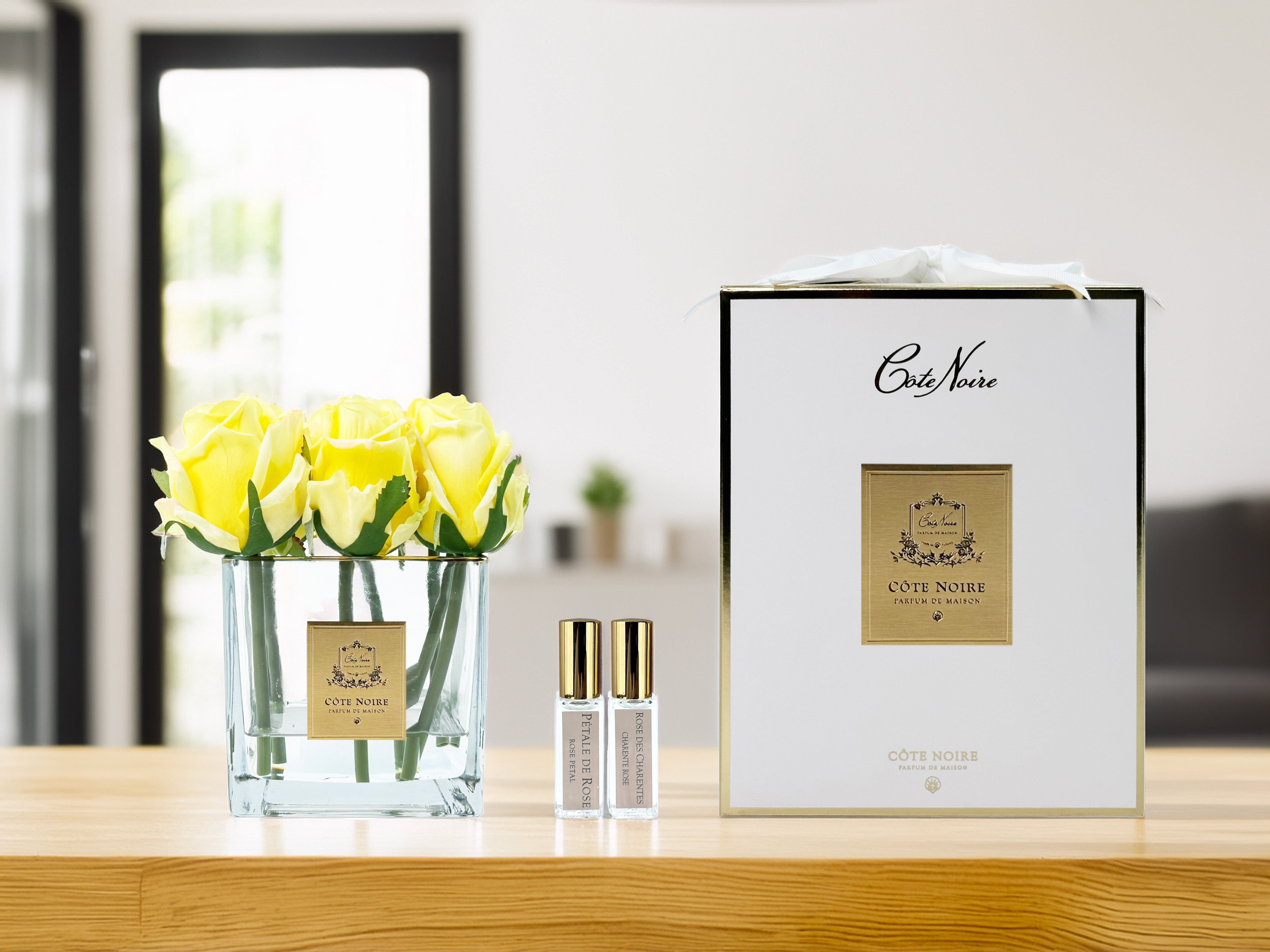 Côte Noire Couture Rosebuds SVC908 bouquet jaune