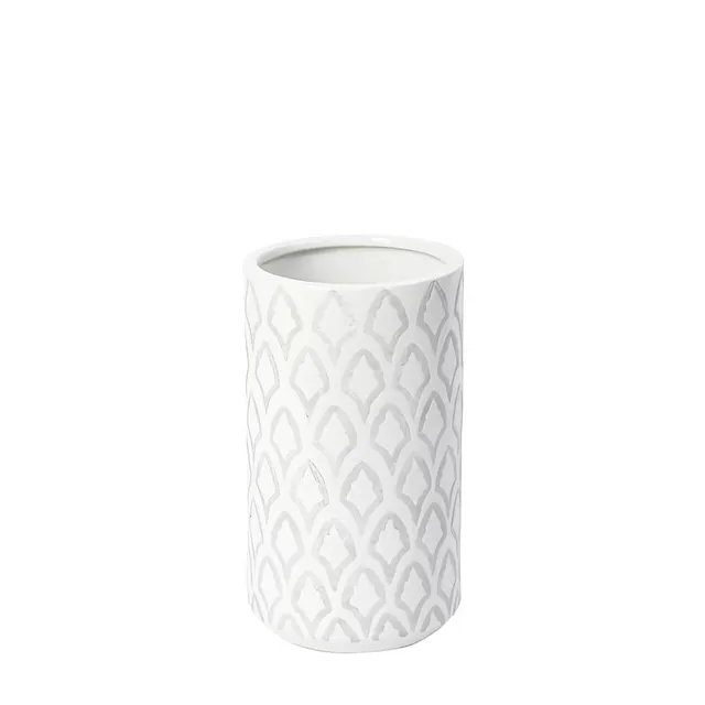 Sia Home Vases Unicorn Petit Format vase blanc grès 24 cm
