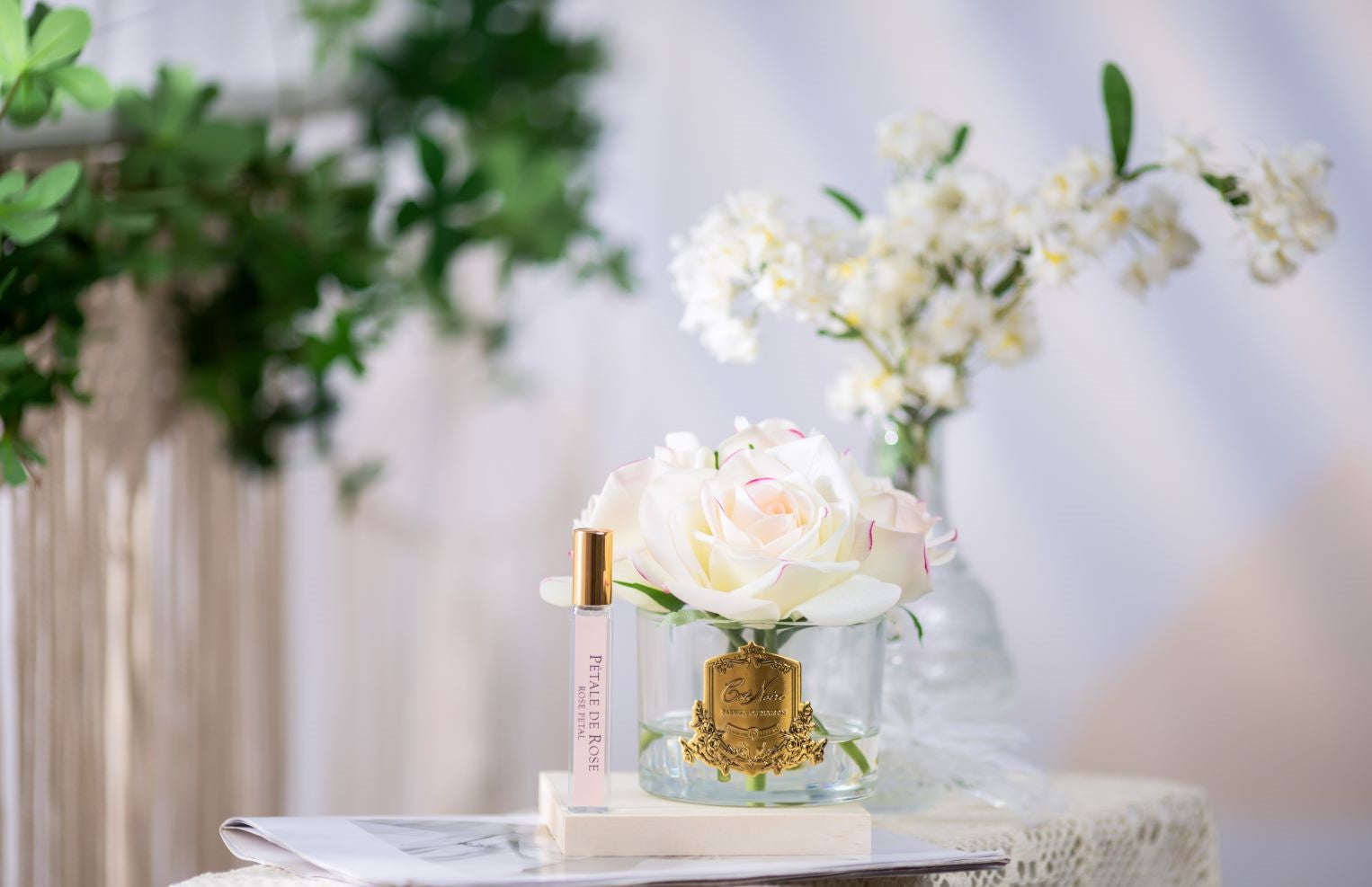 Côte Noire Perfumed Flowers GMR88 5 roses rose coffret rose