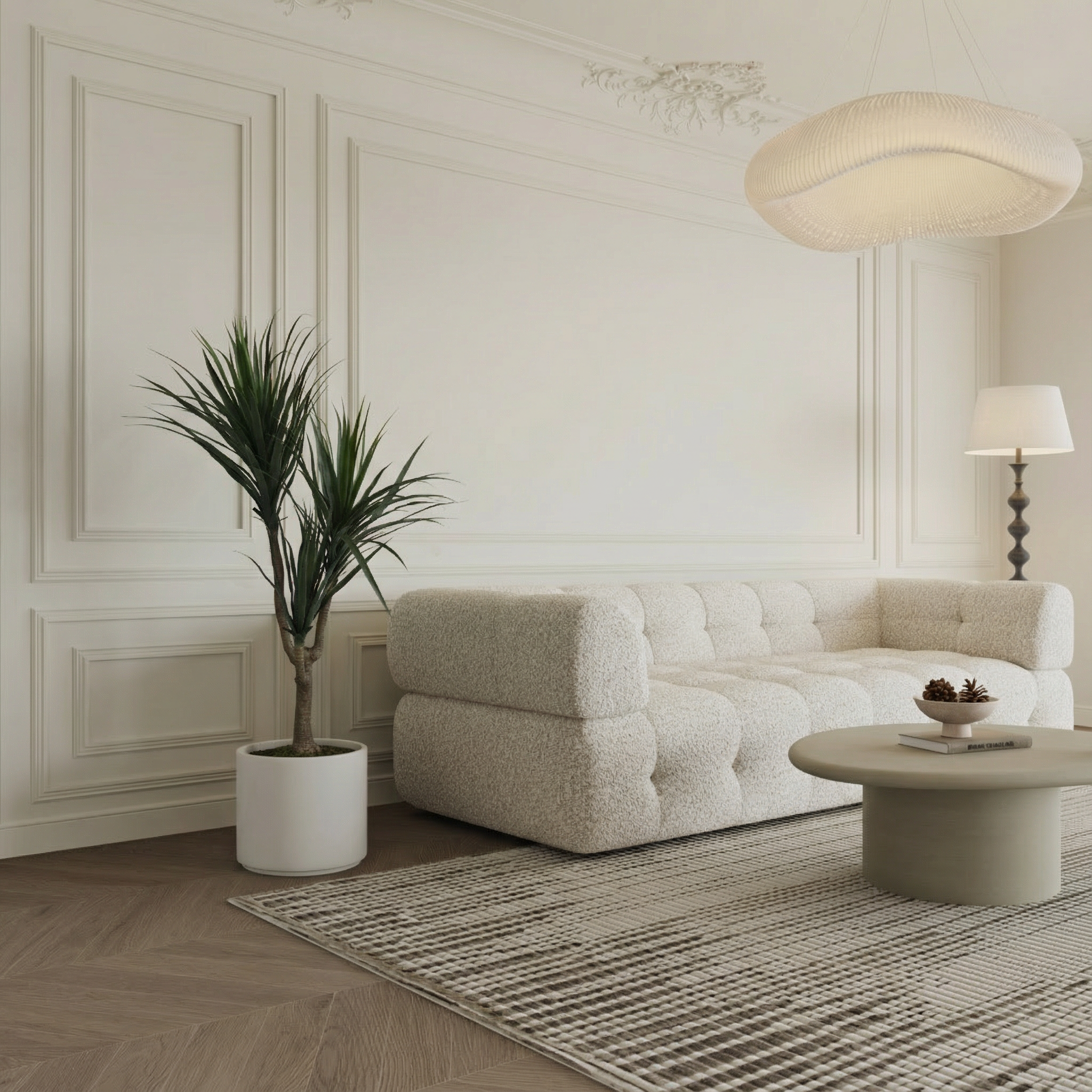 Sia Home Dracaena plante artificielle vert 119 cm