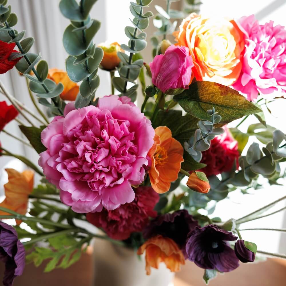 Flowrette Vivienne bouquet fleurs artificielles Real Touch