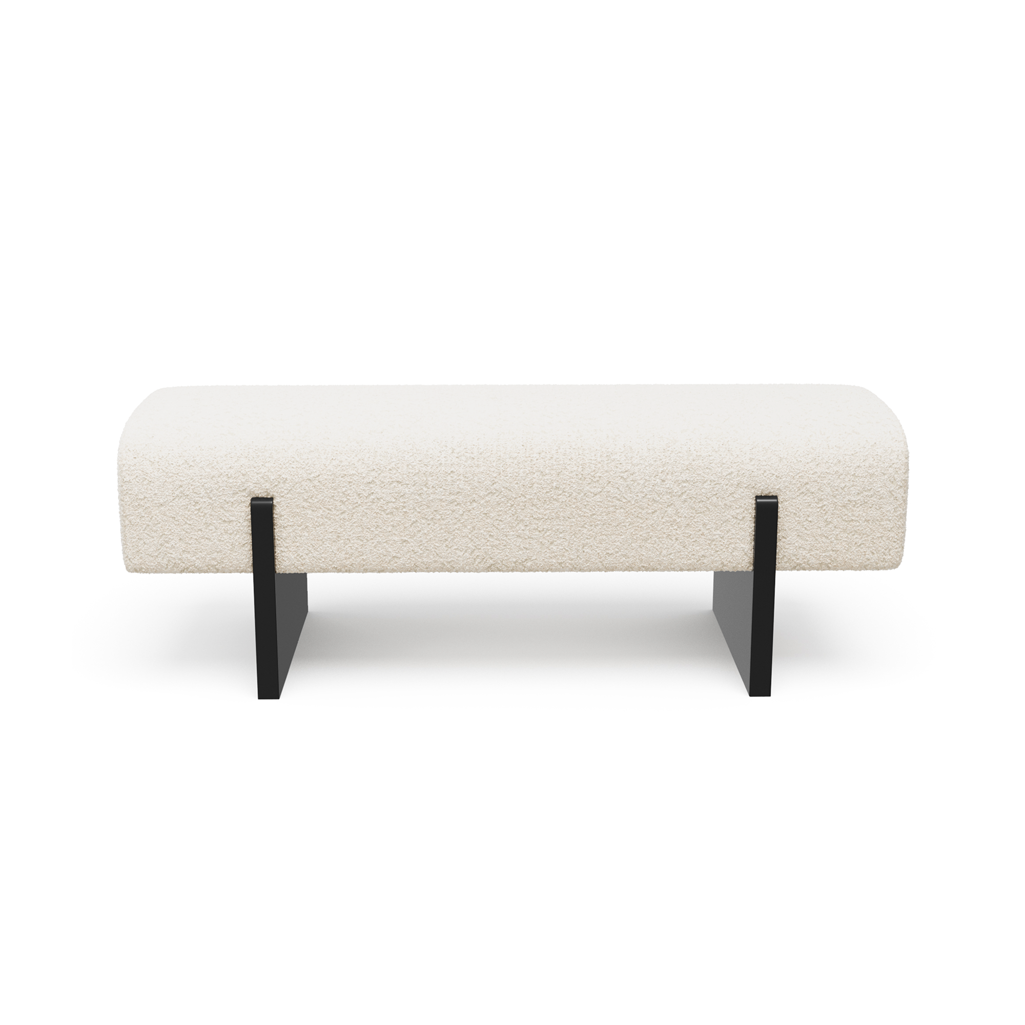 Sia Home Vog banc bouclette crème design
